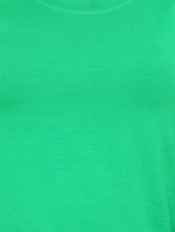 women's plain round neck t-shirt - 15006123 - Standard Image - 3