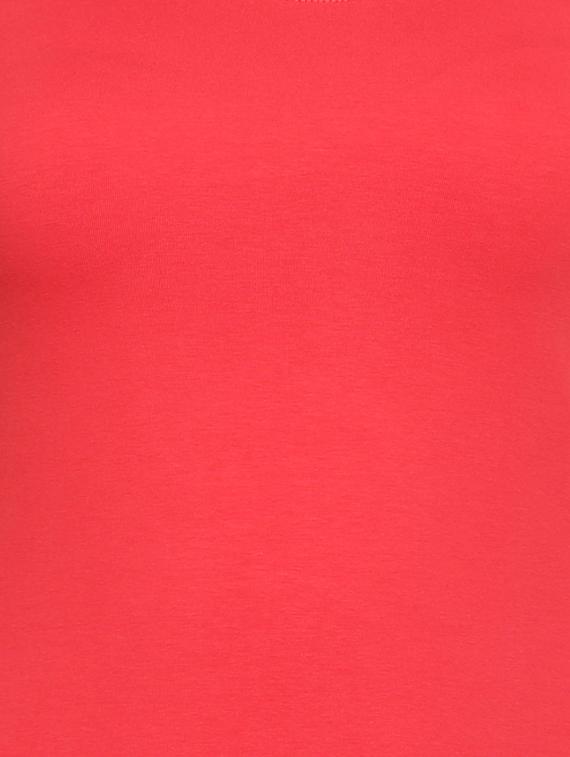 women's plain round neck t-shirt - 15006125 - Standard Image - 3