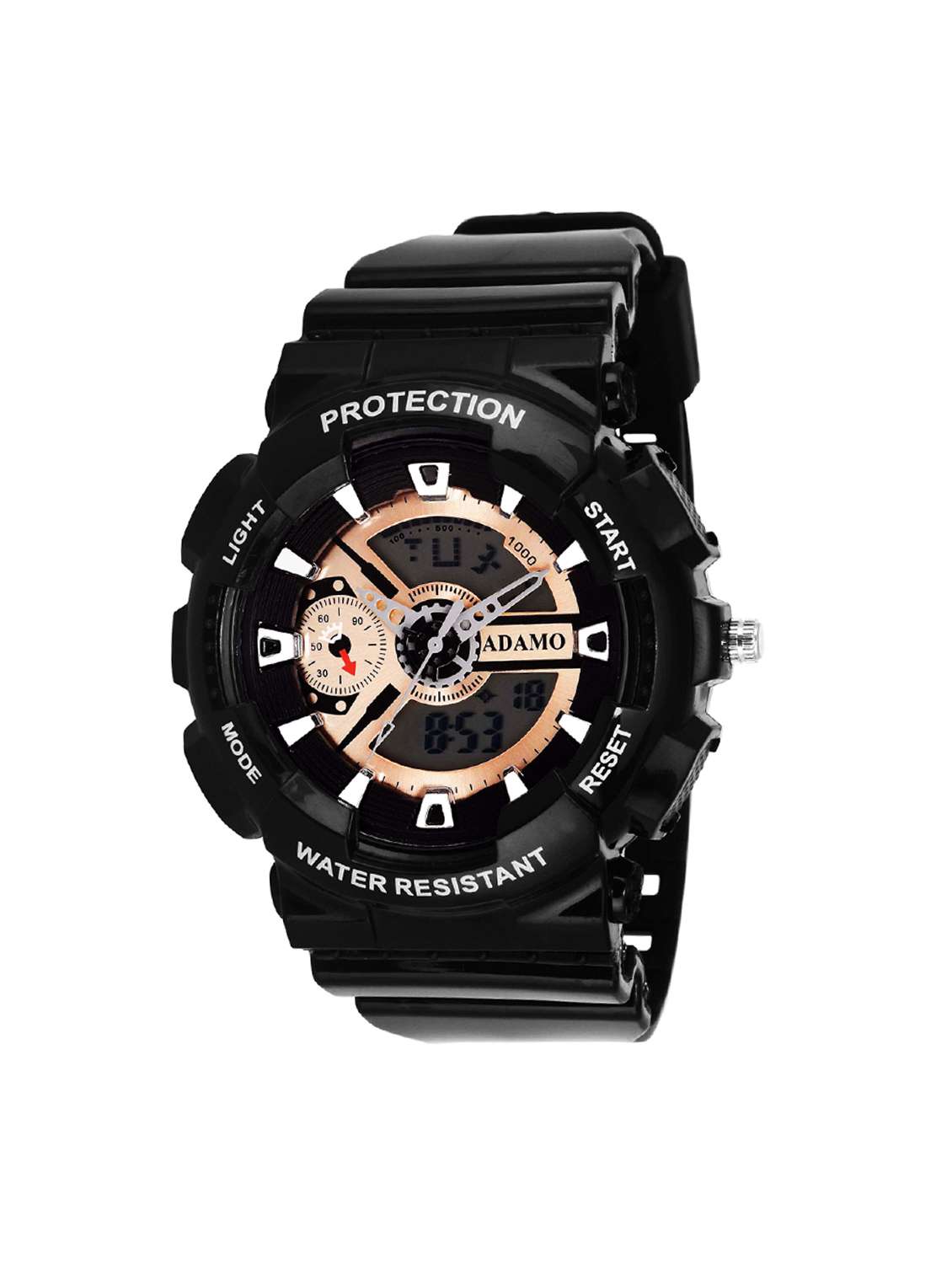 Buy online Adamo Digital-analog Mens Wrist Watch Ad22rb08 from