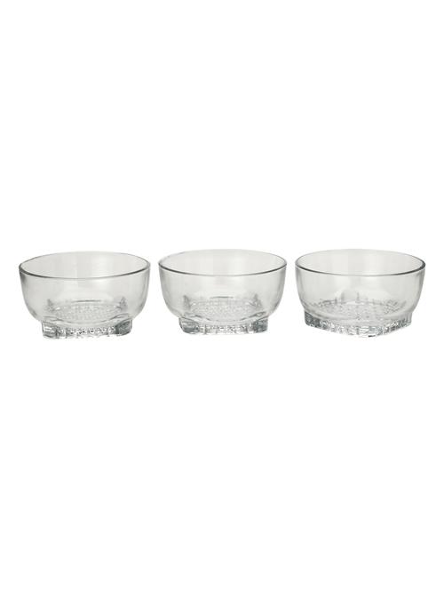 decorative transparent designer glass bowl set - 15016242 - Standard Image - 0