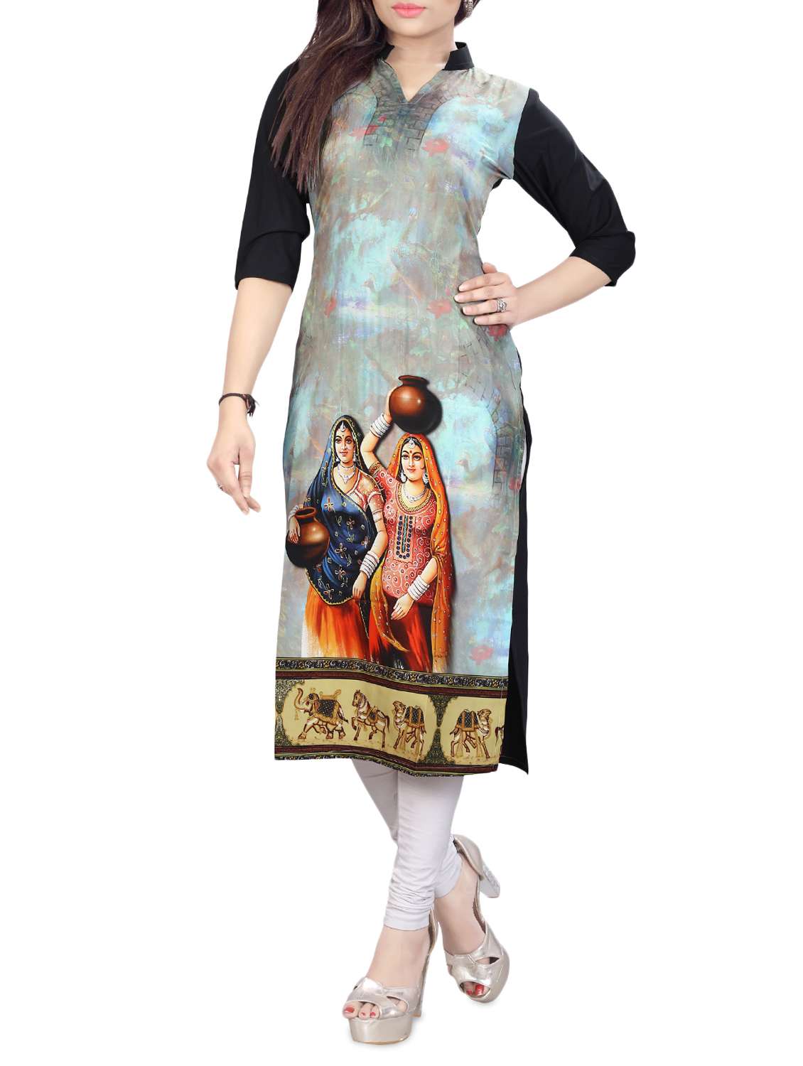 women's straight kurta