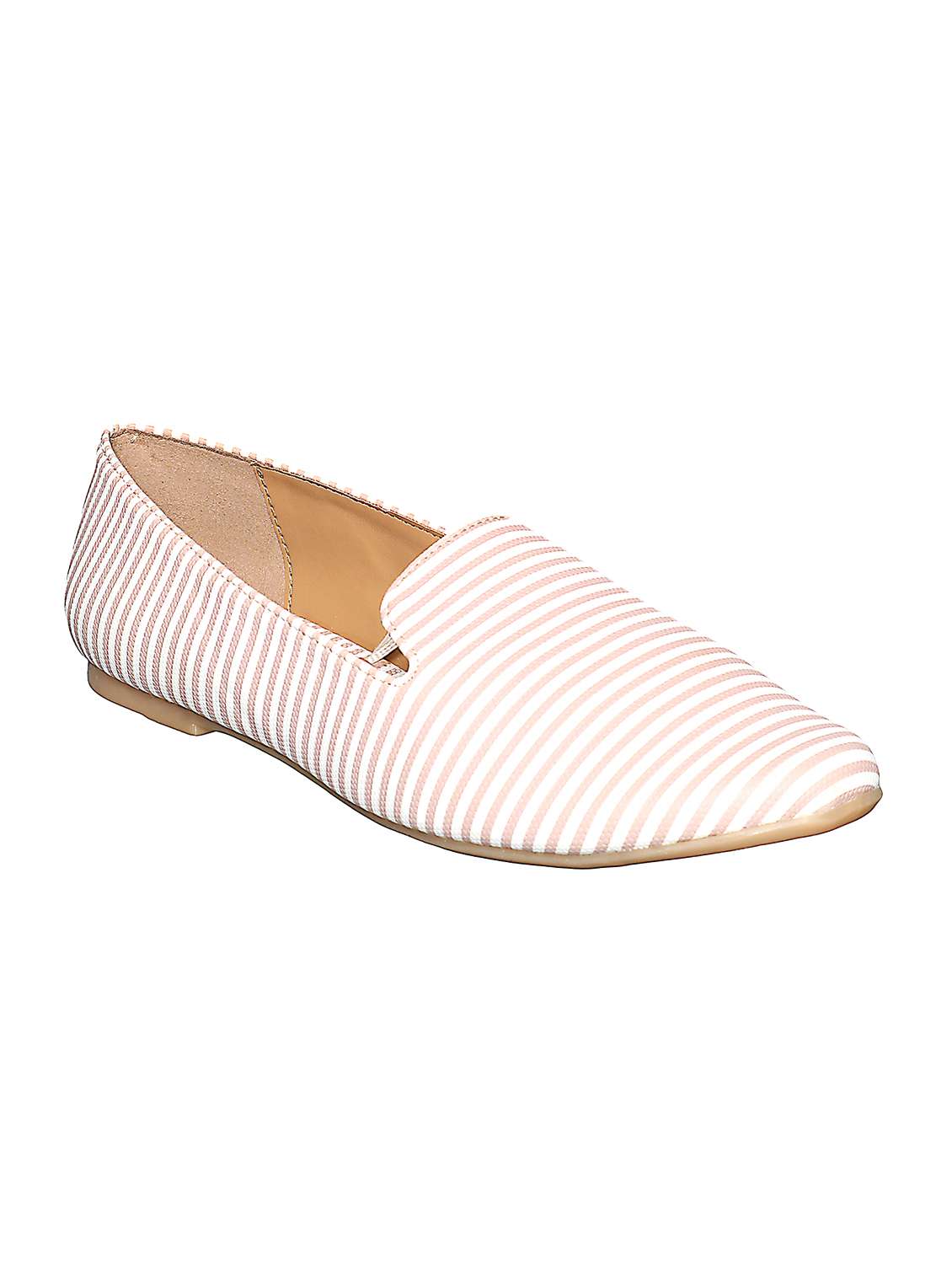 beige slip on loafer