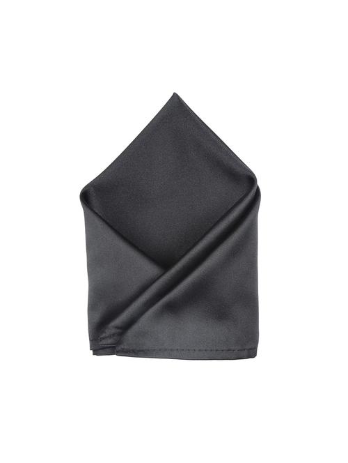 black polyester pocketsquare - 15025991 -  Standard Image - 0
