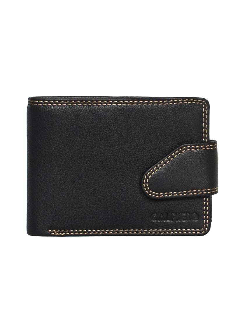 black leather wallet - 15031013 - Zoom Image - 0