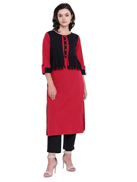 women's straight kurta
