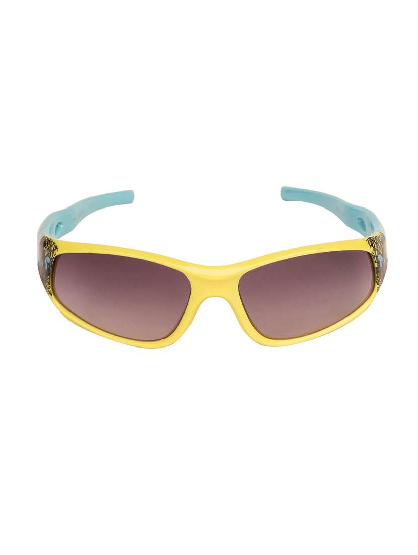 yellow polycarbonate sunglass