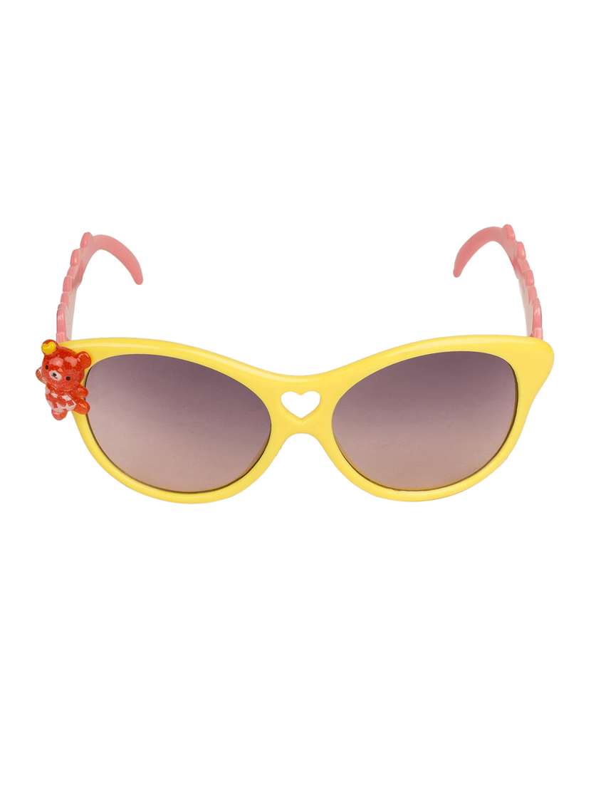 yellow polycarbonate sunglass