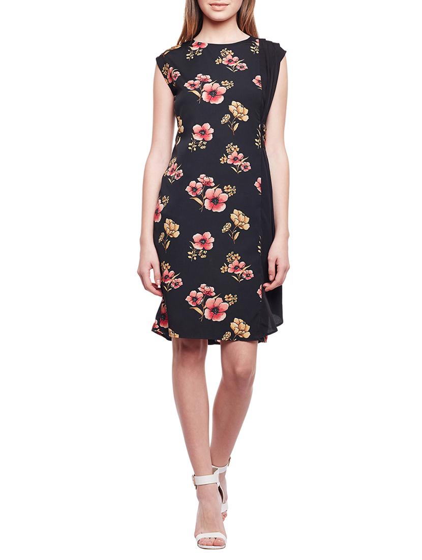 black floral sheath dress - 15042589 - Zoom Image - 0