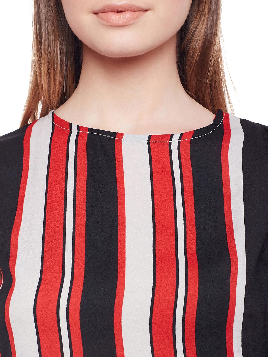 red striped sheath dress - 15042760 - Standard Image - 3