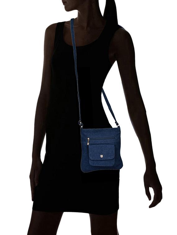 multi colored cotton polyester blend combo sling bag - 15046686 - Standard Image - 3