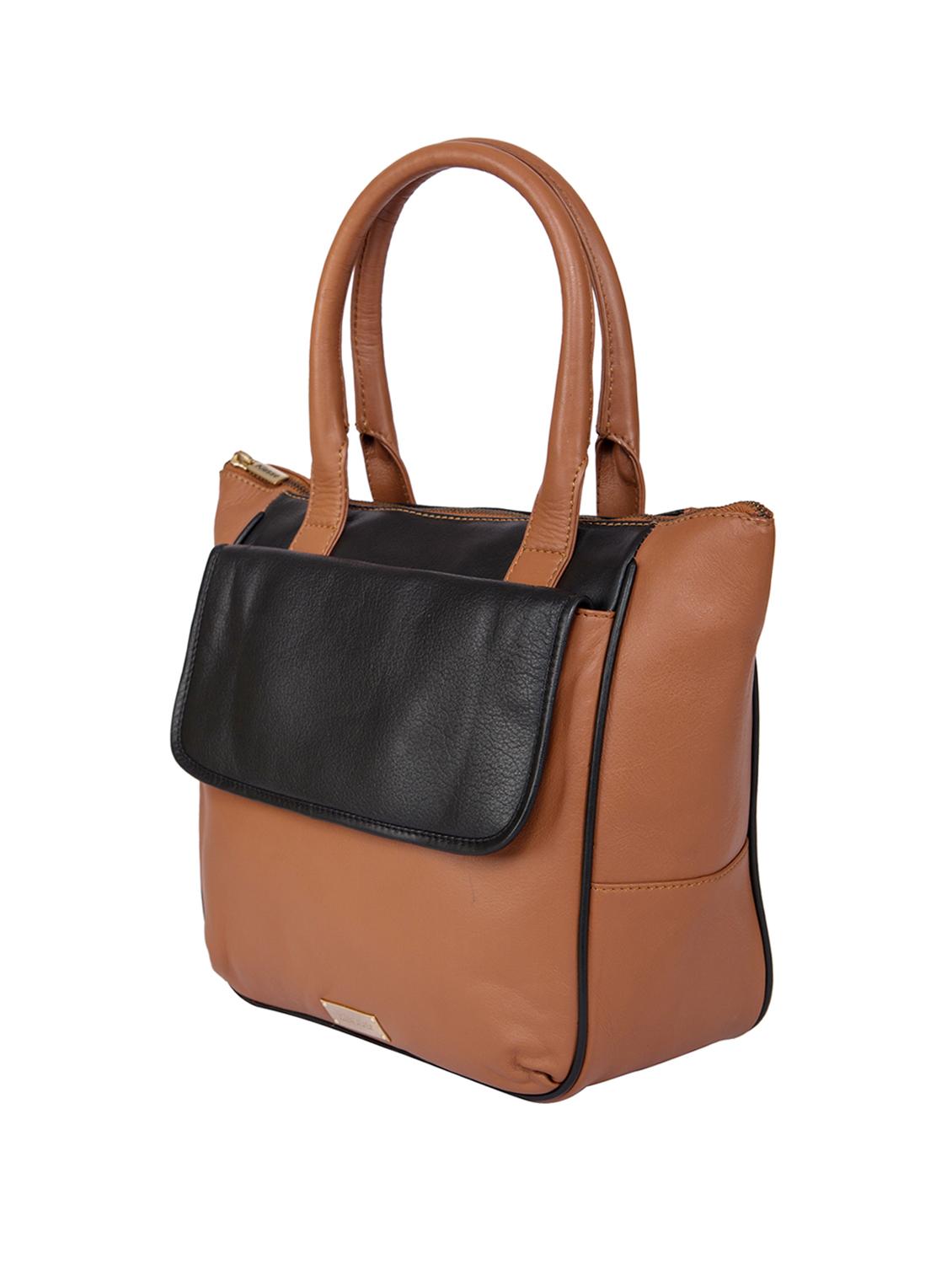brown leather handbag - 15059302 - Standard Image - 3