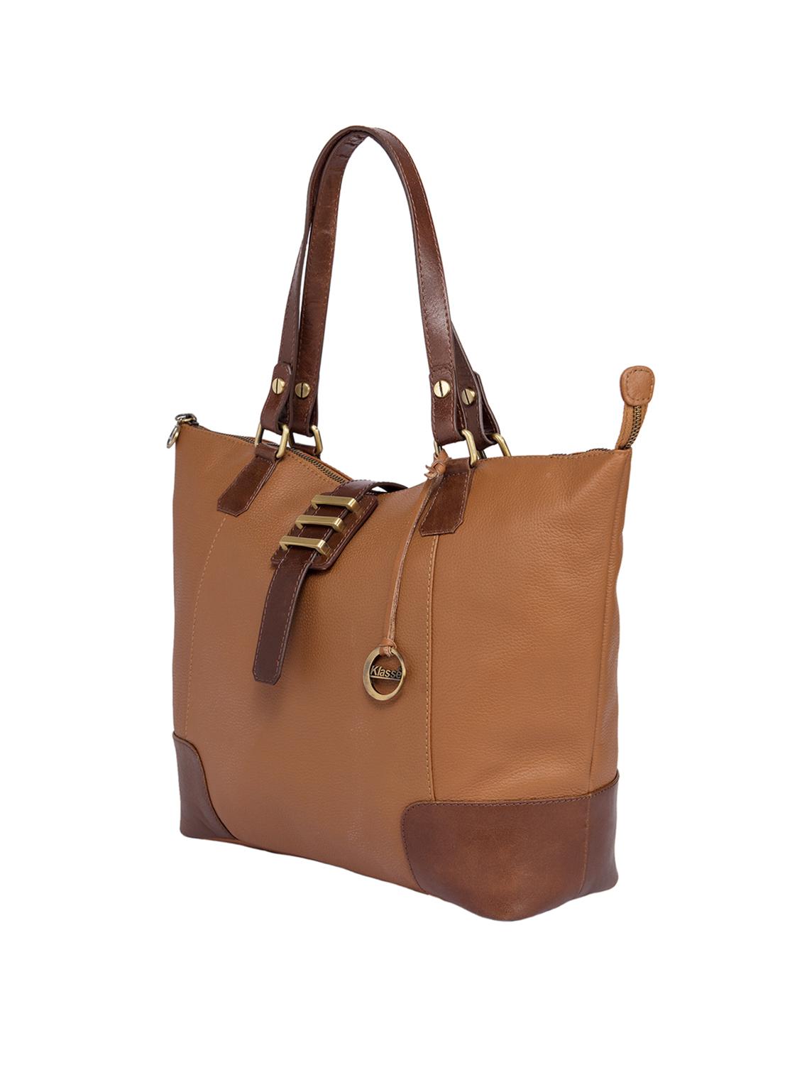 brown leather handbag - 15059343 - Standard Image - 3