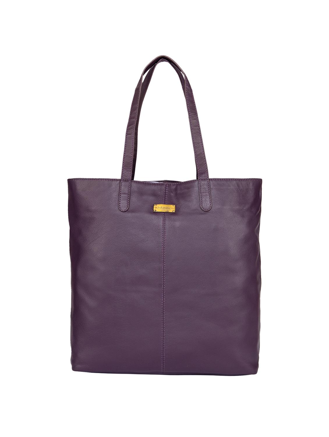 purple leather regular handbag - 15059347 - Zoom Image - 0