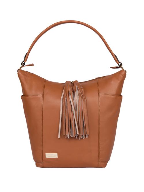 tan leather handbag - 15059352 - Standard Image - 0