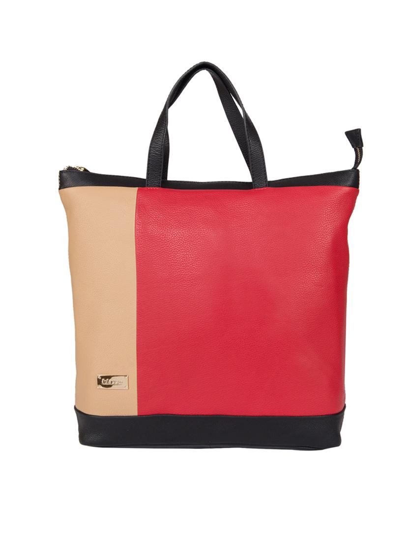 red leather regular backpack - 15059365 - Zoom Image - 0