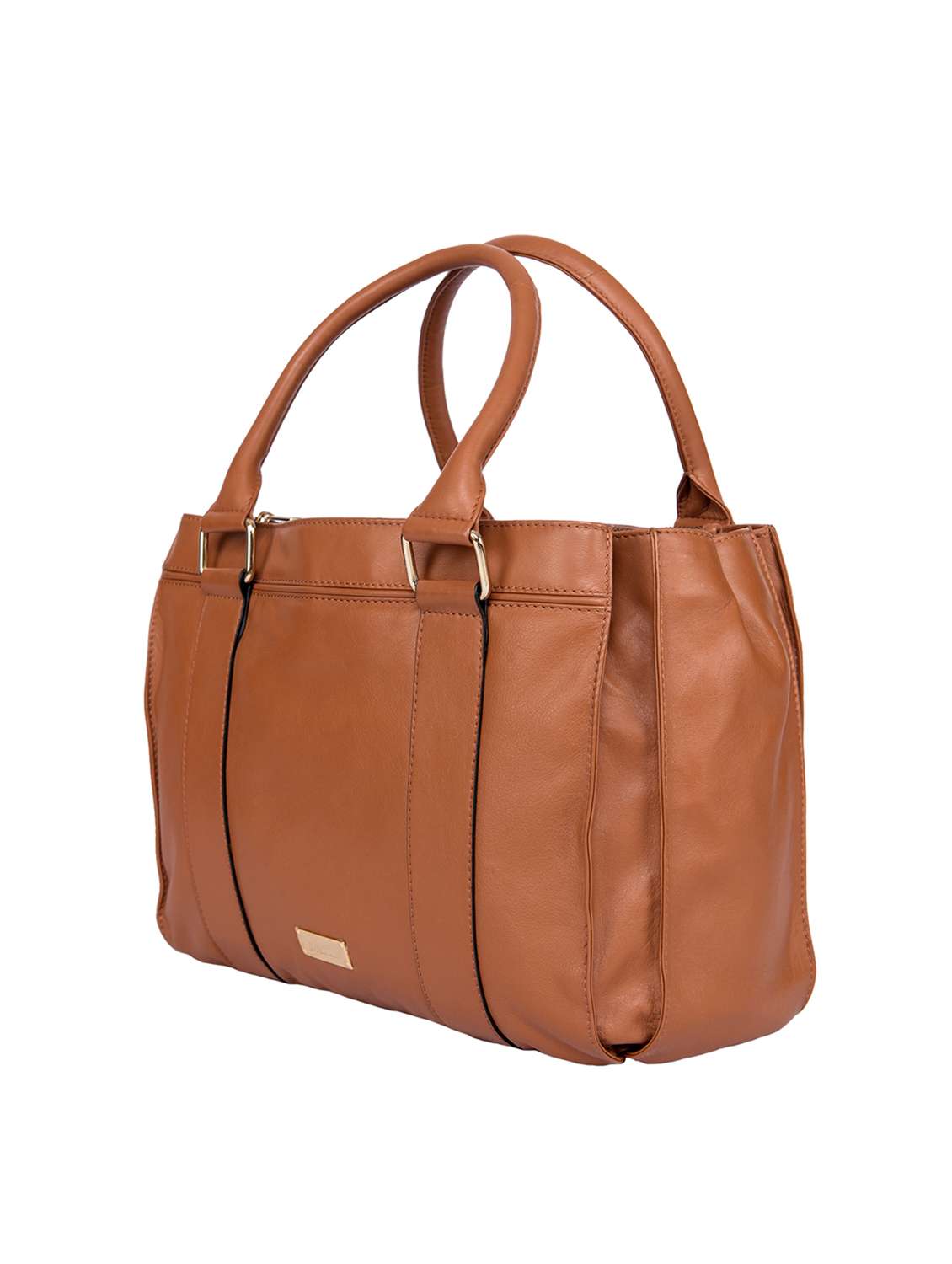 tan leather handbag - 15059380 - Standard Image - 3