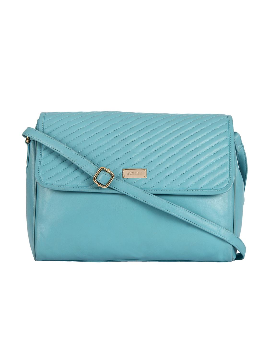 blue leather sling bag - 15059394 - Zoom Image - 0