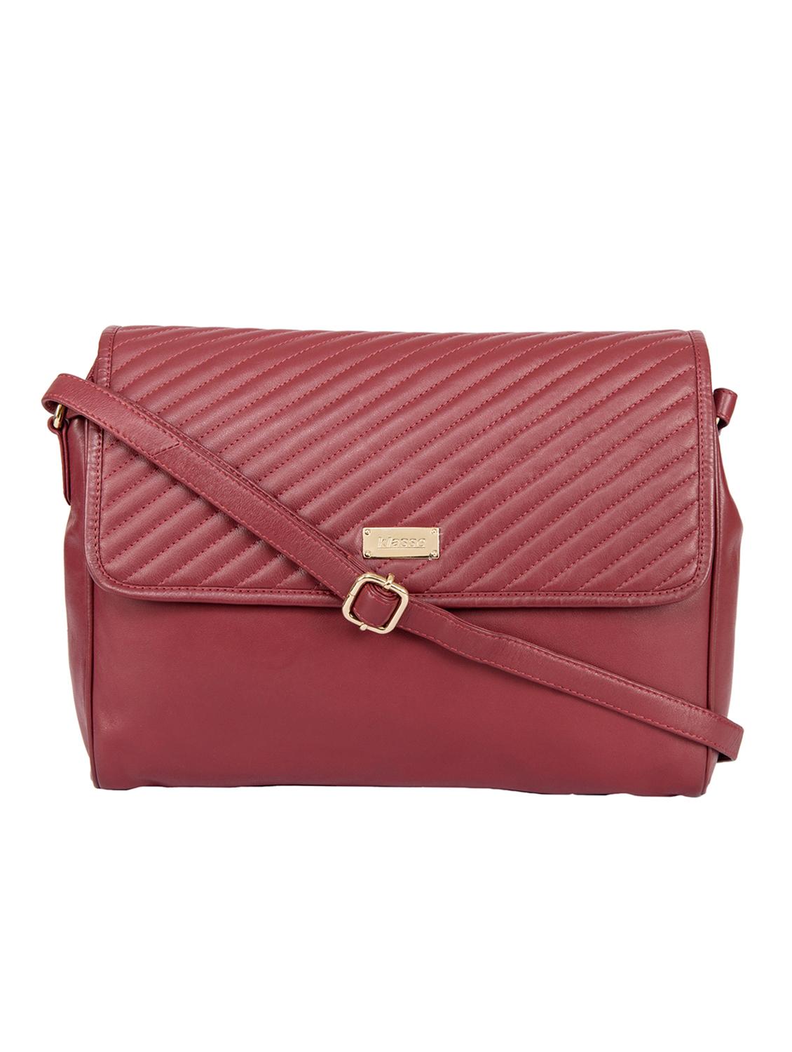 red leather sling bag - 15059395 -  Zoom Image - 0