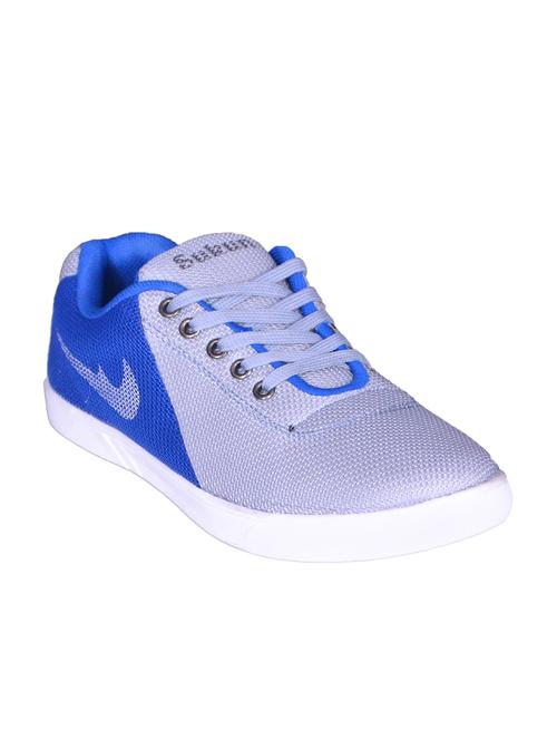 grey mesh lace up sneaker - 15067125 -  Standard Image - 0