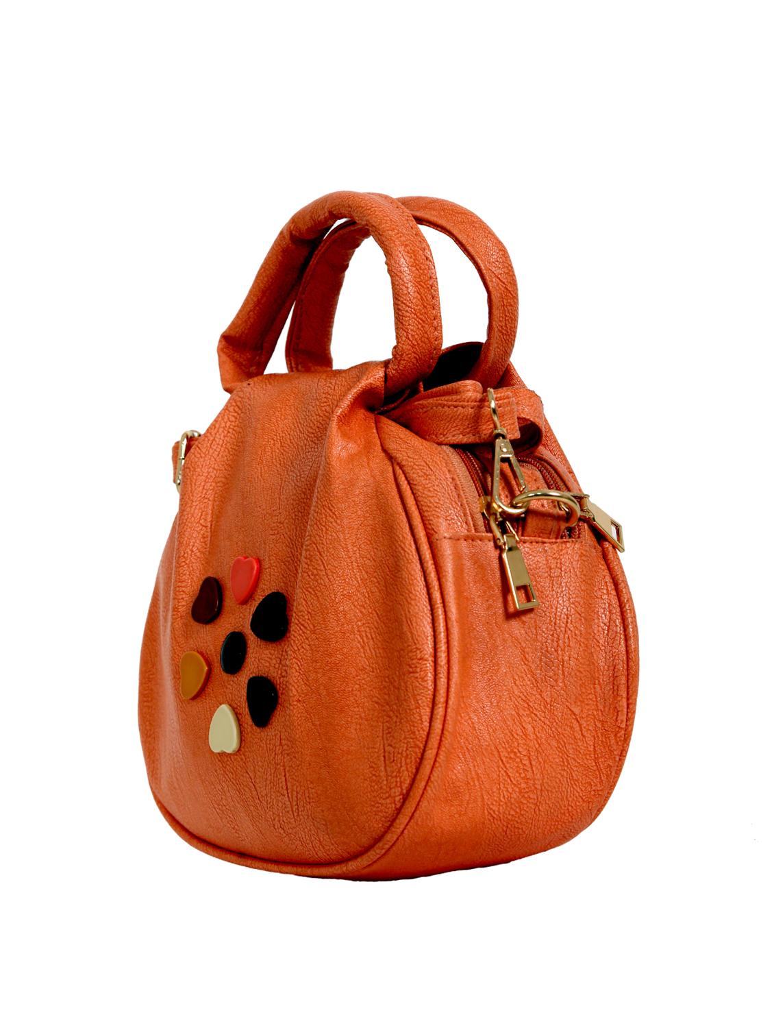 brown leatherette sling bag - 15068528 - Standard Image - 3