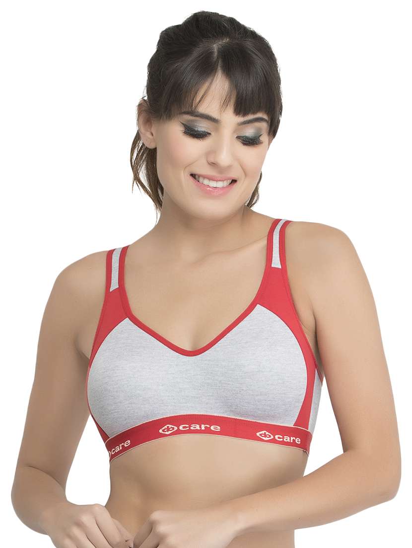 set of 3 color block sports bra  - 15082351 -  Standard Image - 5