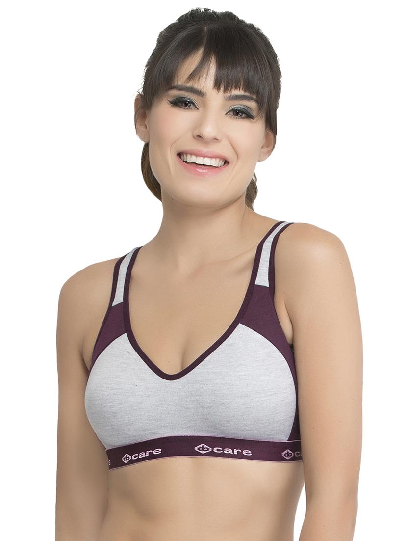 set of 3 color block sports bra - 15082358 - Standard Image - 5