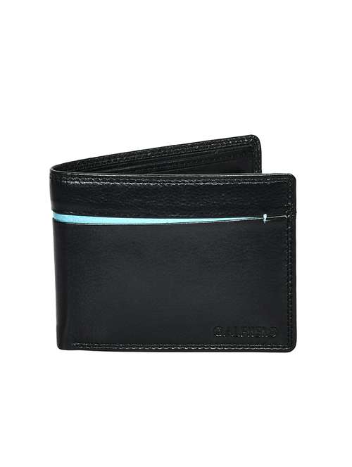 black leather wallet - 15084136 -  Standard Image - 0