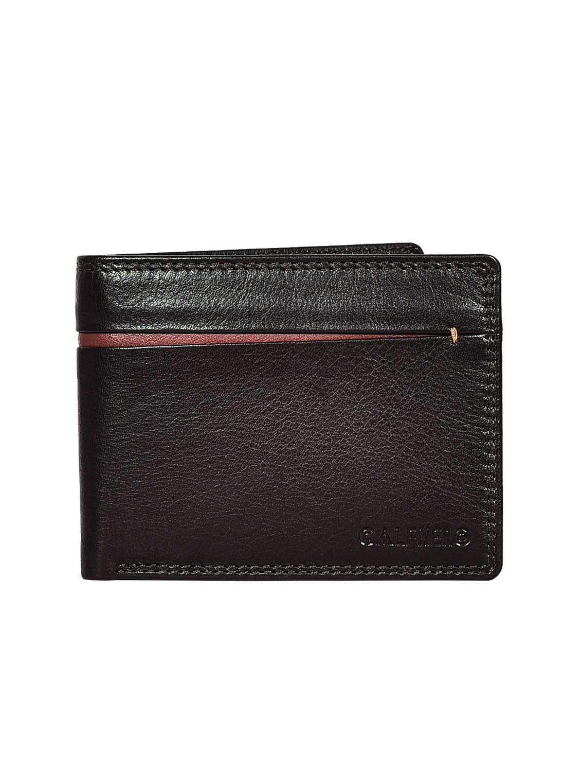 brown leather wallet