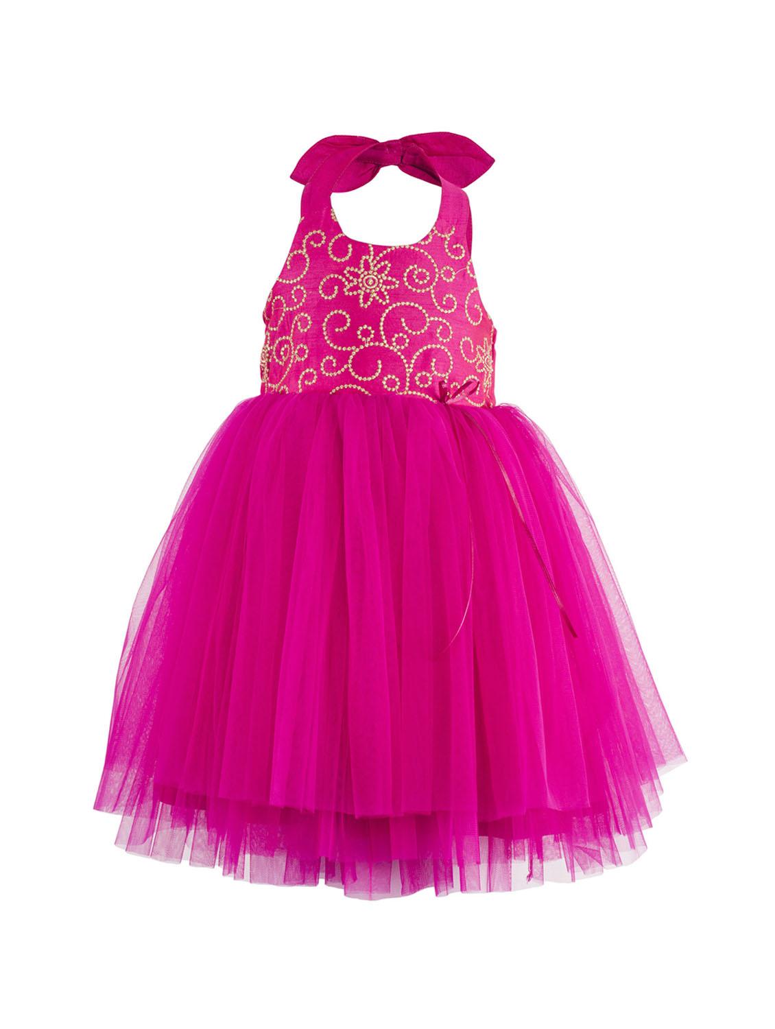 pink net frock - 15084756 - Zoom Image - 0