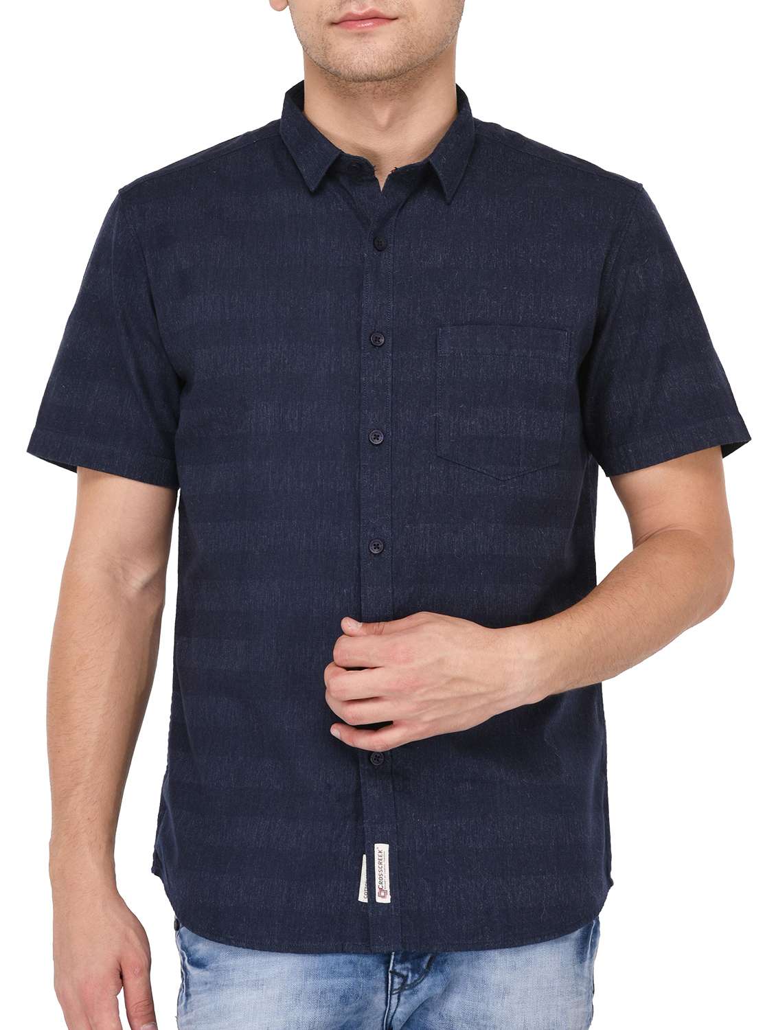 mens stripes casual shirt