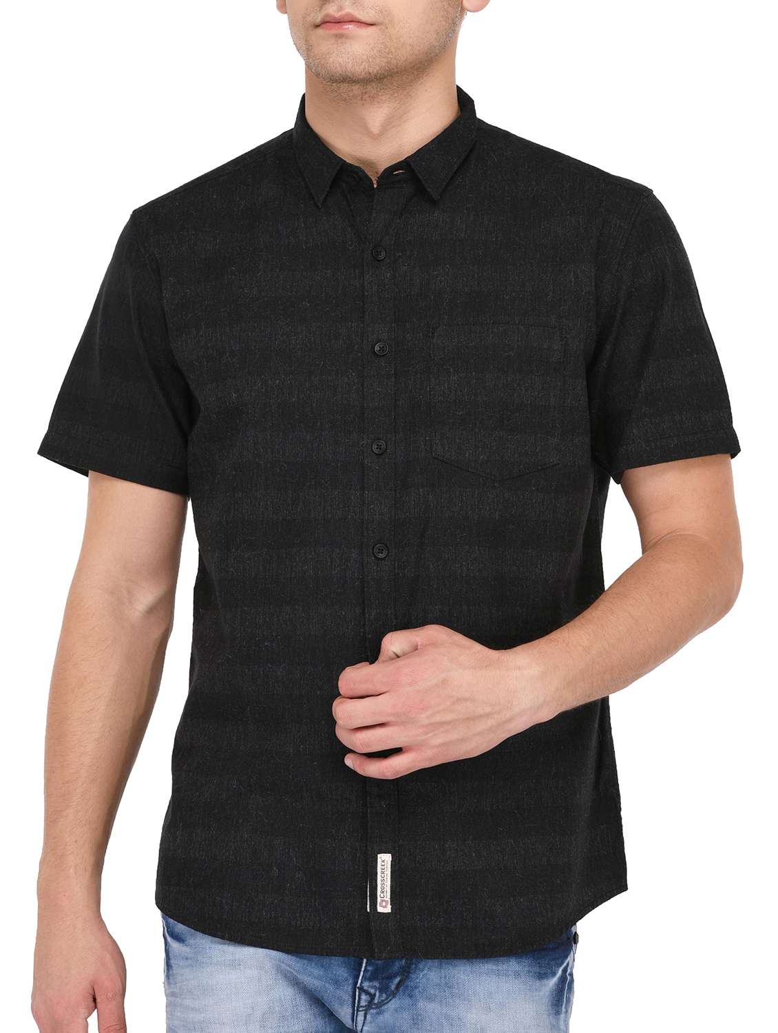 mens stripes casual shirt