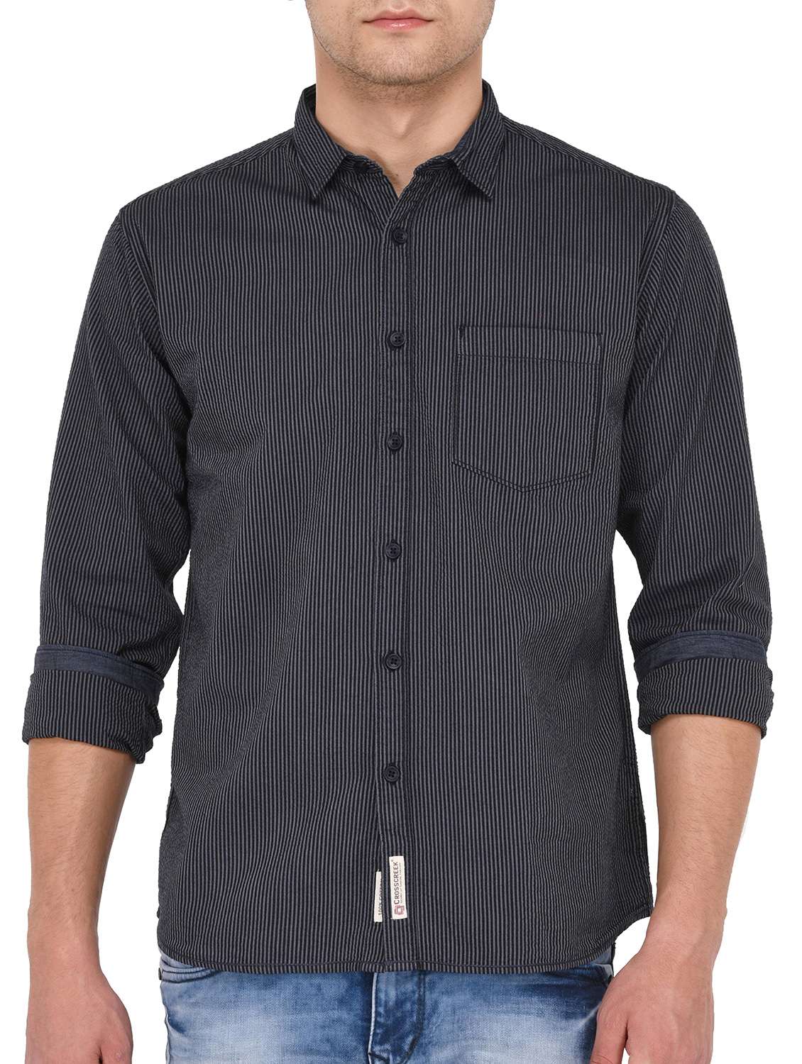 mens stripes casual shirt