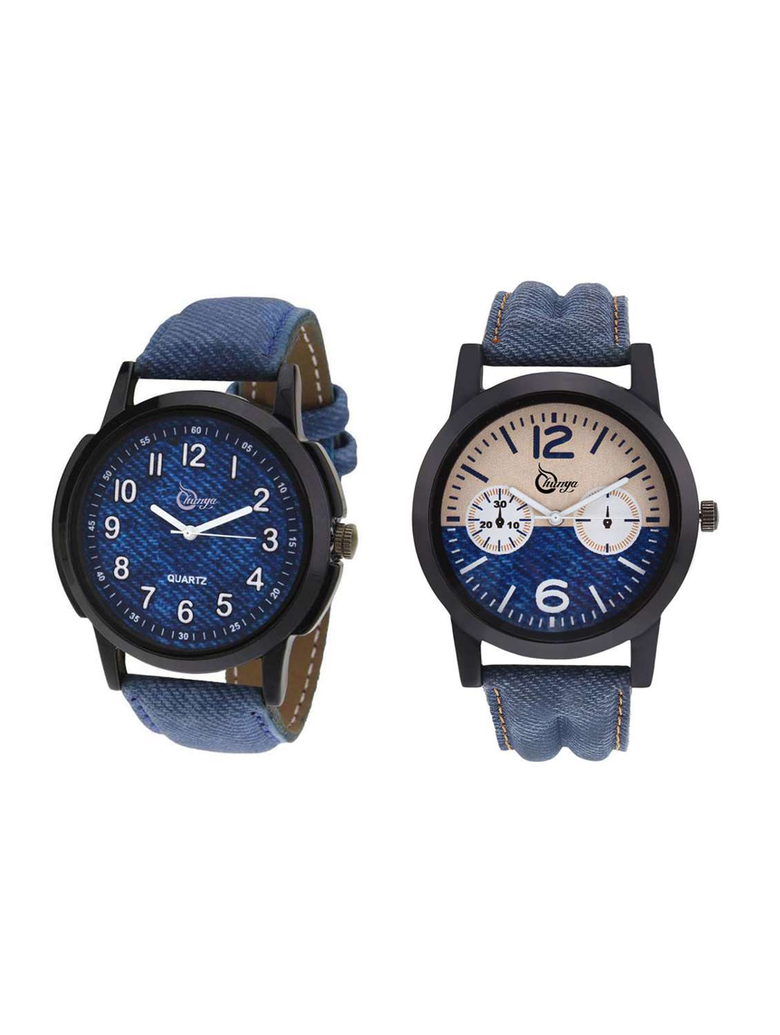multi color designer dial analog watch combo for boys and men's