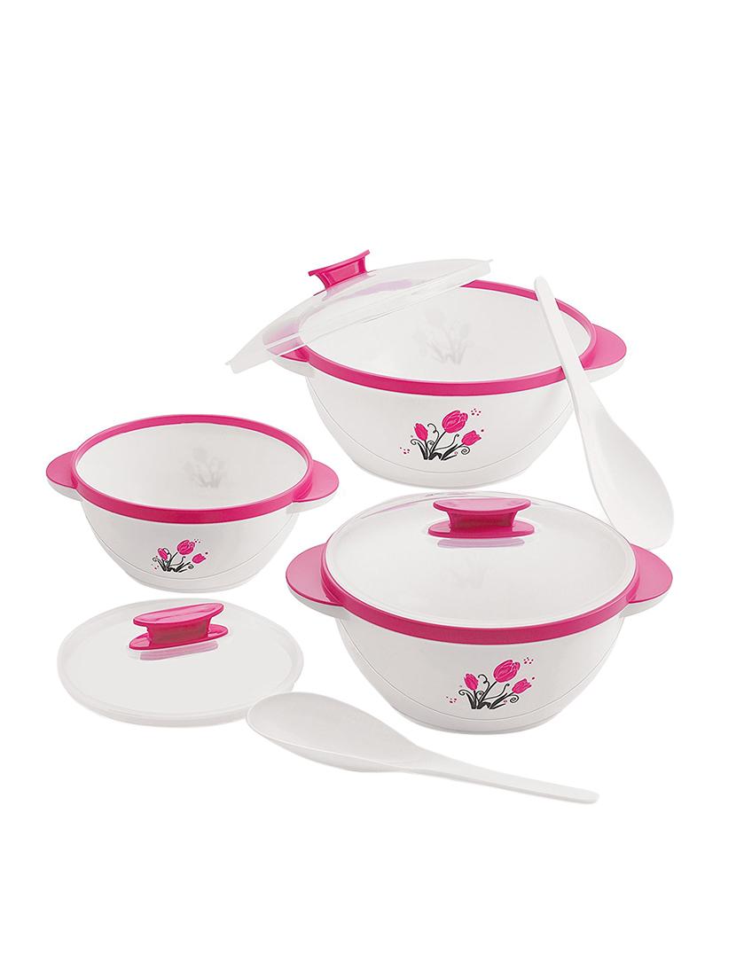 All In One Kitchen Combo Designer Food Safe Serving Casserole All In One Kitchen Combo Designer Food Safe Serving Casserole Container Bowl Gift Set Of 20 Pcs Pink By Bms Life Style Ping For