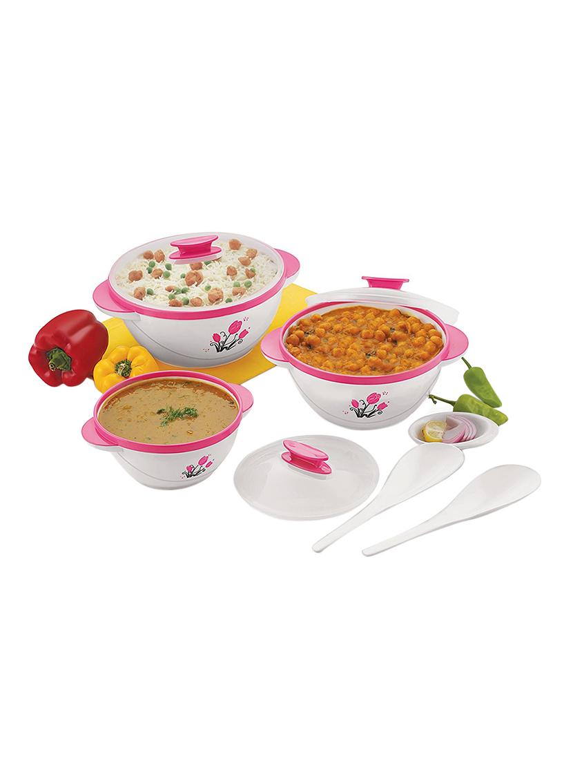 All In One Kitchen Combo Designer Food Safe Serving Casserole All In One Kitchen Combo Designer Food Safe Serving Casserole Container Bowl Gift Set Of 20 Pcs Pink By Bms Life Style Ping For