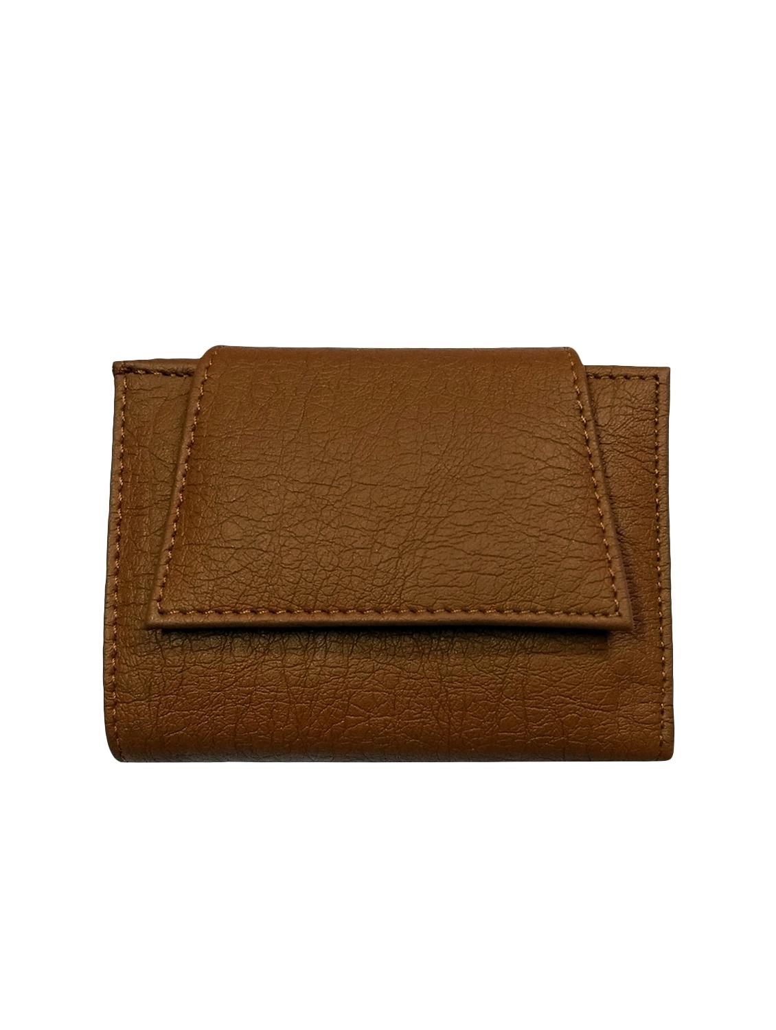 tan leatherette wallet - 15096282 -  Zoom Image - 0