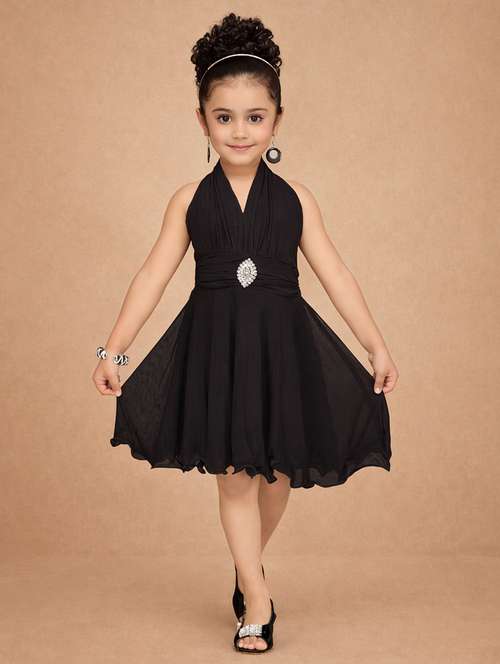 Black Net Frock