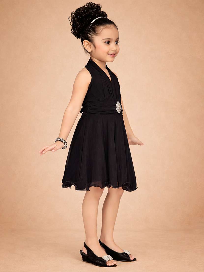 black net frock - 15099896 -  Standard Image - 3