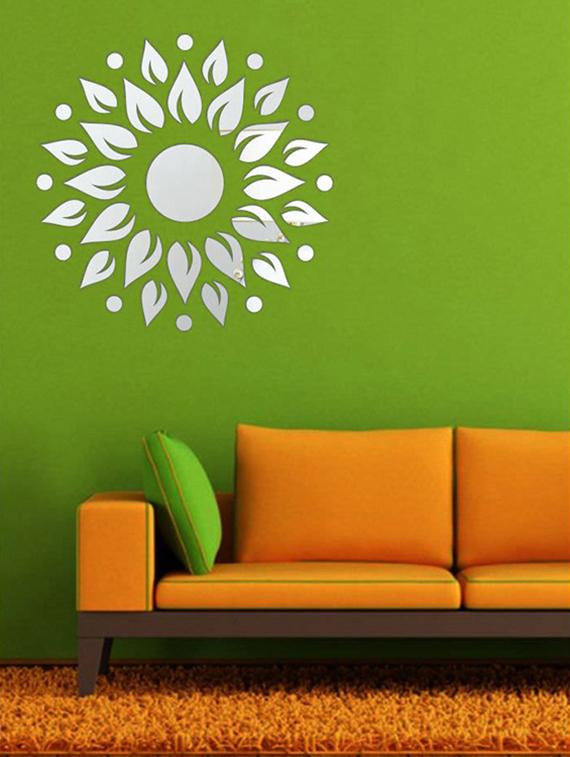 buy sunshine silver acrylic mirror stickereja art - online