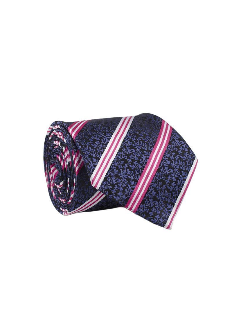 blue micro fiber tie - 15114520 - Zoom Image - 0