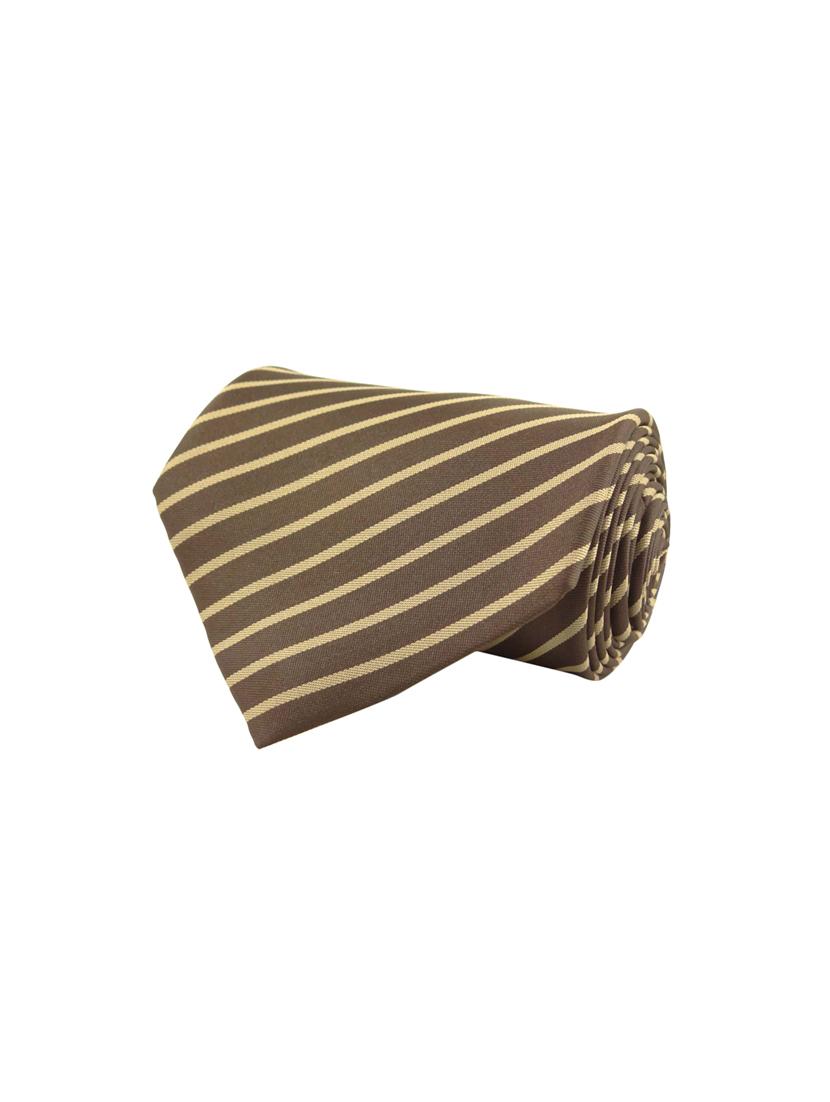 brown micro fiber tie - 15114612 - Zoom Image - 0