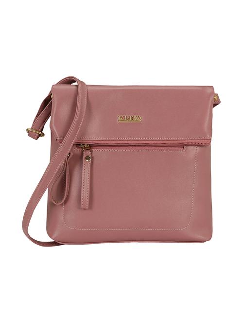 pink leatherette regular sling bag - 15116984 - Standard Image - 0