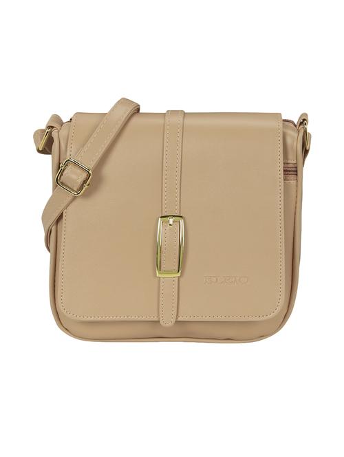 cream leatherette  regular sling bag - 15116992 -  Standard Image - 0