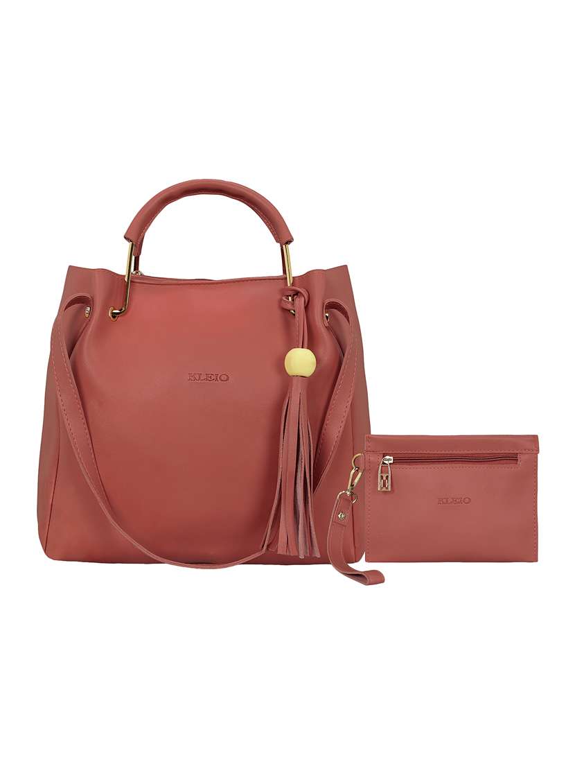 wine leatherette tote