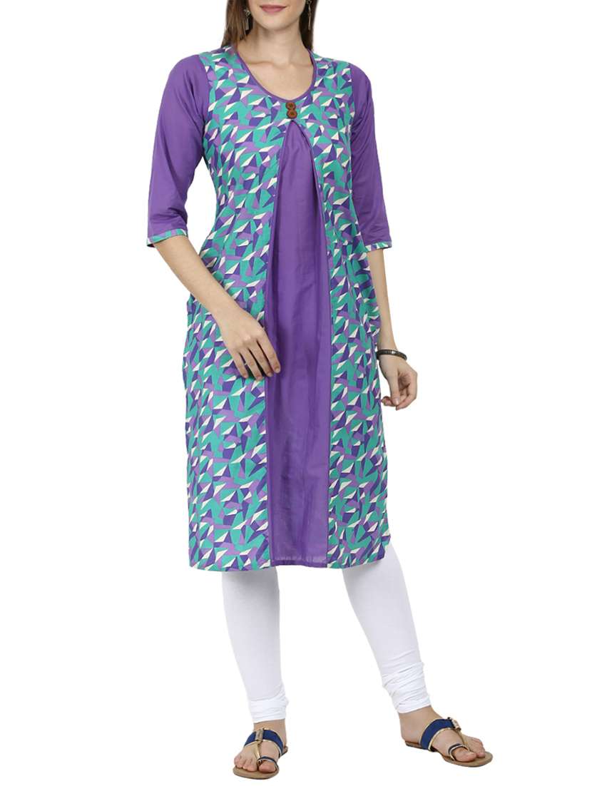 limeroad layered kurtis