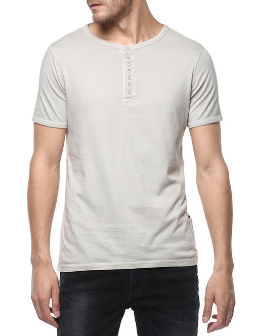 grey cotton t-shirt - 15124748 -  Standard Image - 0