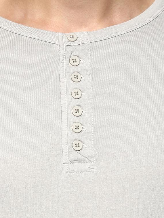 grey cotton t-shirt - 15124748 - Standard Image - 3