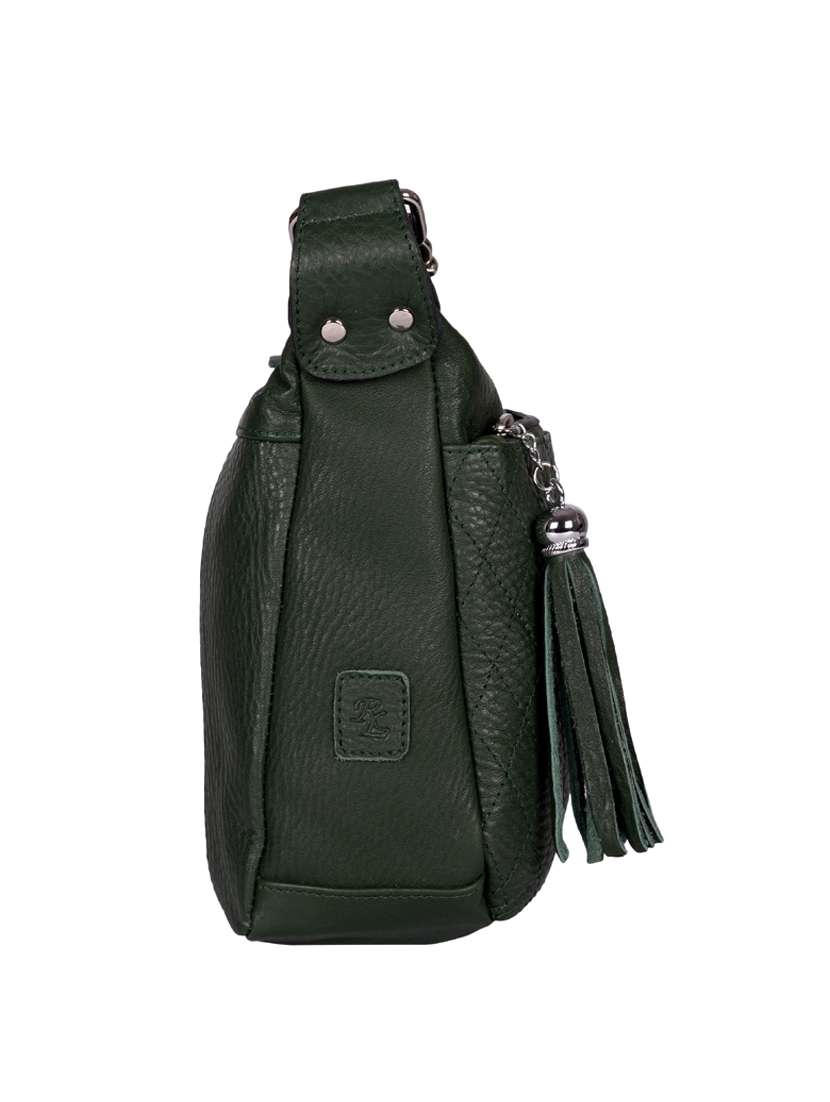 green leather sling bag - 15135258 - Standard Image - 3