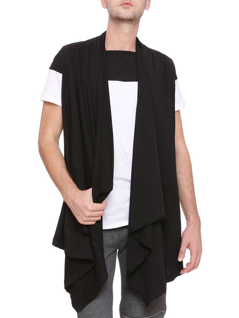 black cotton shrug - 15135281 - Zoom Image - 0