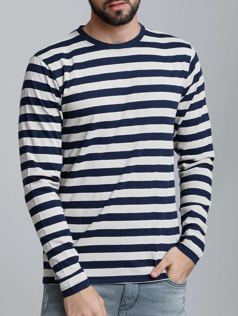 navy blue cotton  t-shirt